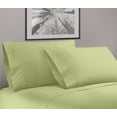 thumbnail image 2 of Bassano 1800 Series Embossed Deep Pocket Sheet Set - Super Soft & Wrinkle Free - Luxurious Bed Sheets Set (Twin, Sage), 2 of 4