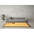 thumbnail image 3 of Ahgly Company Indoor Square Solid Brown Modern Area Rugs, 6' Square, 3 of 4
