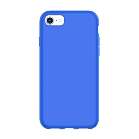 onn. Silicone Phone Case for iPhone 6 / 6s / 7 / 8 / SE - Cobalt