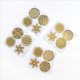 thumbnail image 2 of 48 Piezas/Conjutno Metal Energía Decoración Etiqueta Engomada Flor de Regalos del Día de Los Niños 7 Chakra Cobre Energía Torre Orgonita Pegatinas, 2 of 5