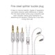 thumbnail image 4 of Cable para audífonos keephifi KBEAR de plata pura 4N de 1,25 m, 4 of 7