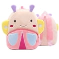 thumbnail image 1 of RV Mochila para niños pequeños Mochilas de animales del zoológico Bolsa de felpa de dibujos animados lindo Bolsa de libros preescolares de 10 "para niñas de 1 a 6 años, Mariposa oso de fresa Electrónica, 1 of 4