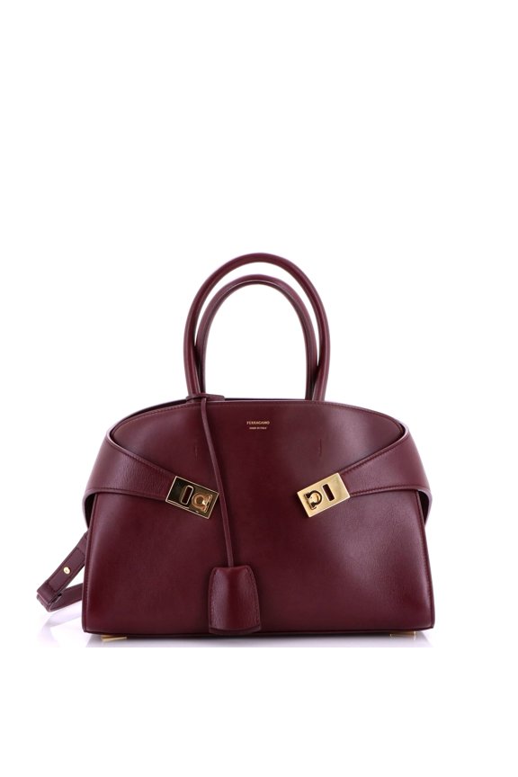 Pre-Owned Hug Top Handle Bag Leather Small By Rebag