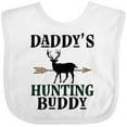 thumbnail image 3 of Inktastic Daddy Hunting Buddy Bow Hunter Boys Baby Bib, 3 of 4
