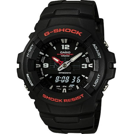 Casio Mens G-Shock Ana-Digi Watch, Molded Resin Case and Band