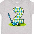 thumbnail image 4 of Inktastic Argyle Golf 2nd Birthday Boys Toddler T-Shirt, 4 of 5