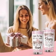 thumbnail image 6 of Sisters Gifts from Sister, Side By Side Sister Tumbler with Lid Stainless Steel 20 oz, Long Distance Sisters Coffee Mug, Gifts for Cousins, Sister Birthday Gifts, 6 of 6
