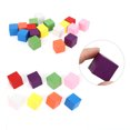 thumbnail image 1 of Colored Block Set, Safe Wood Colored Block Toy, For Children For Kids, 1 of 8