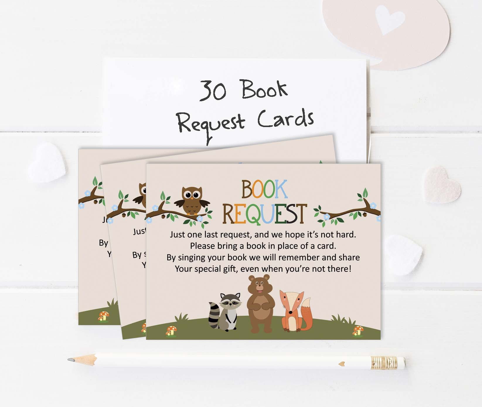 Inkdotpot 30 Books For Baby Shower Request Cards Bring A Book Instead Of A Card Jungle Animals Gender Neutral Baby Shower Invitations Inserts Games