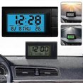 thumbnail image 2 of Car Digital Clock Thermometer Dashboard Desk LCD Display Auto Interior Decor_Lucky_B, 2 of 5