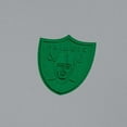 thumbnail image 4 of Men's Antigua  Gray Las Vegas Raiders St Patrick Day Intent Quarter-Zip Pullover Top, 4 of 4
