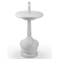 thumbnail image 1 of Commercial Zone 711606 Fumeur avant-Poste Patio Réceptacle de Cigarette avec Table, Gris, 1 of 2