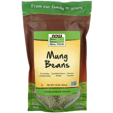 NOW Foods - Non-GMO Mung Beans - 16 oz.