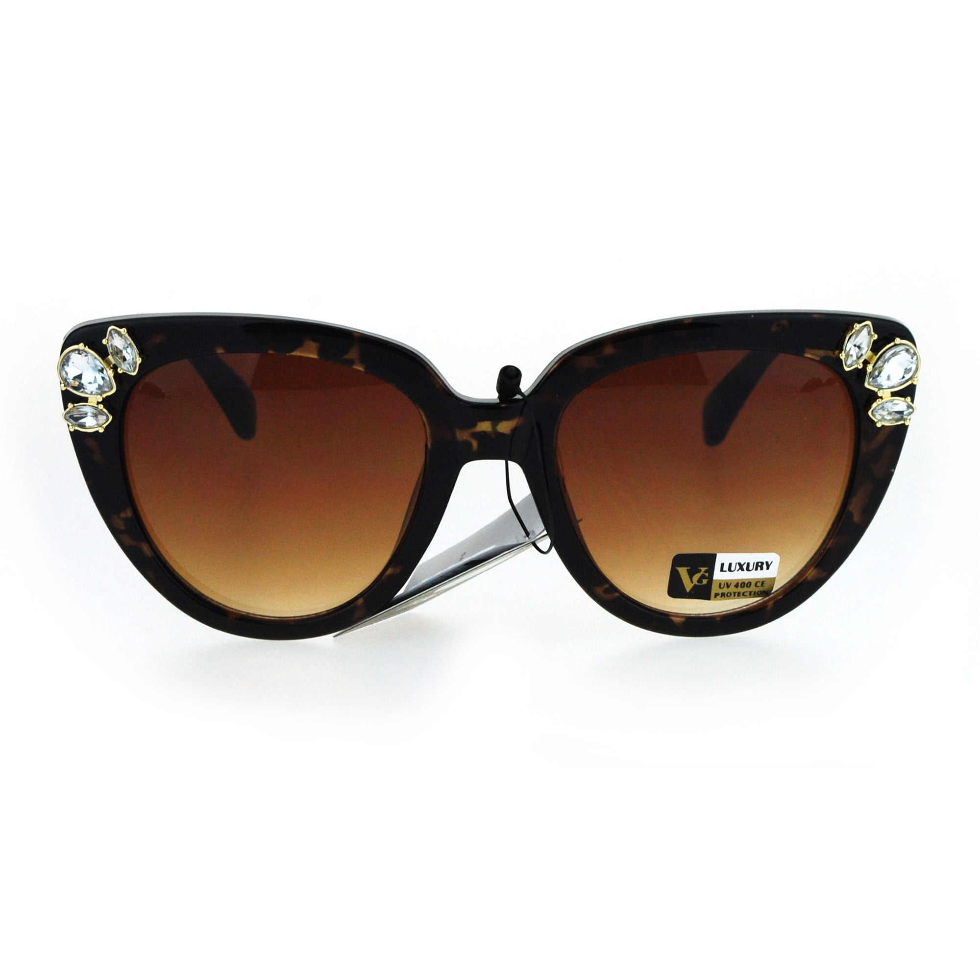 Giselle Women's Sunglasses Oval Cat-Eye Plastic Multicolor 