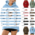thumbnail image 4 of TZZQ Pet Pouch Hoodie Sweatshirt for Women Long Sleeve Cat Pullover Sweatshirt with Pull Pocket Soft Comfy Drop Shoulder Puppy Sherpa Cat Carrier Tunic Hoodie Shirt with Zip Pocket Green M, 4 of 6