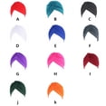 thumbnail image 4 of Bonnet Plissé Pré-Noué pour Femmes, Turban de Soleil, 4 of 9