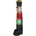 thumbnail image 3 of Gemmy Christmas Inflatable Luxe Nutcracker, 8 ft Tall, Multi, 3 of 5