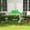 Green + Metal, variant on Adjustable Wooden Easel for Kids 3-8 Years, 3 in 1 Art Easel with Paper Roll, Whiteboard, Chalkboard, Double Sided & Storage Shelf, Natural Wood