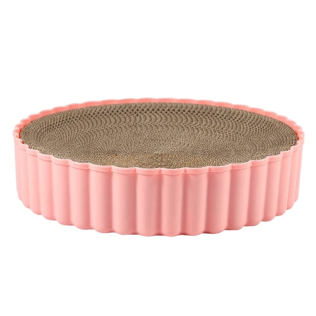 Cat Scratching Lounge Bed, Cat Scratcher Cartón, Protector de muebles, Juguete de entrenamiento, Scratching Board Cat Scratch Pad para Kitty Indoor Yinane Almohadilla de cartón para gatos