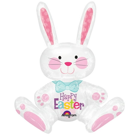 Burton & Burton 24" *Pkg* Sitting Bunny Balloon