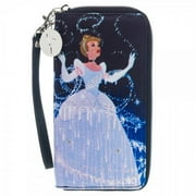 Wallet - - Cinderella Large Zip Around New Zipper Gifts gw2db2dsp