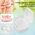 thumbnail image 5 of Lieonvis Denture Case,Denture Cup with Strainer,Complete Clean Care for Dentures,Denture Bath Box False Teeth Storage Box with Basket Net Container Holder, 5 of 9