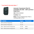 thumbnail image 2 of Automatic Transmission Filter Kit - Compatible with 2006 - 2009 Land Rover Range Rover 2007 2008, 2 of 2