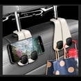 thumbnail image 4 of Precios Bajos, Ganchos para coche Ganchos dobles Ganchos para respaldo de asiento de coche Bolsas colgantes para almacenamiento en el asiento delantero del coche Akmoler, 4 of 8