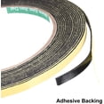 thumbnail image 3 of Sealing Foam Tape 5mm Wide 3mm Thick 5m/16.4ft Long, Self Adhesive Weather Strip for Window Door Insulation, Pack of 2, 3 of 4