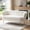 Ivory, variant on Shaiaield 59" Gray Small Loveseat with Golden Legs and Channel‑Tufted Backrest,Modern Chenille Loveseat Sofa,Boucle Loveseat Couch for Living Room