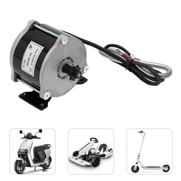 500W Round Brushed Motor  for Electric Bike, Scooter, Small Motorcycle DC 36V