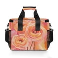 thumbnail image 7 of FORMRS Insulated Cooler Bag 24 Cans Capacity Soft Leakproof Lunch Box with Side Pockets, Pink Flowers, 7 of 7
