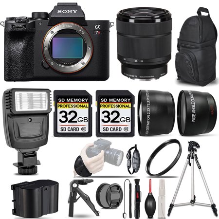 Sony a7R IVA Mirrorless Camera+28-70mm f/3.5-5.6 OSS Lens +Flash +64GB- Kit