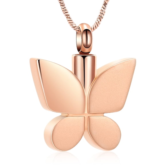 Butterfly Urn Necklace for Ashes Urn Necklace Keepsake Cremation Jewelry Memorial Gifts for Women