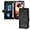 Black, variant on Case for iPhone 16 Pro, iPhone 16 Pro Wallet Case with Credit Card Holder Kickstand [RFID Blocking] Leather Emboss Rose Shockproof Phone Case for iPhone 16 Pro 6.3 inch Navy MG