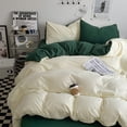thumbnail image 3 of YAOMOBB Housse de Couette Inoffensive Drap Housse de Couette Ensemble Format Grand Couette Ultra Douce Résistante à l'Usure Taie d'Oreiller, 3 of 7