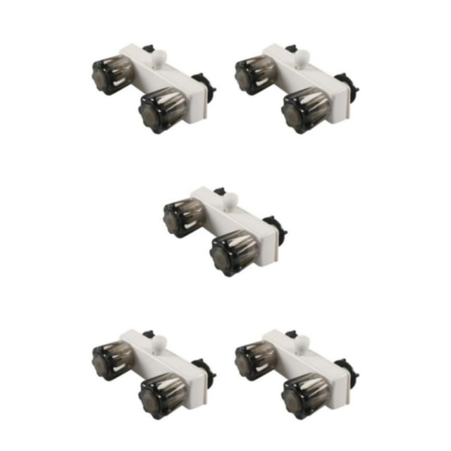 Baohd Déviateur de Robinet de Douche RV Installation Facile Entretien Blanc 5Ensemble
