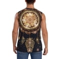 thumbnail image 4 of Fotbe Men's Dreamcatcher With Mandala Print Men's Sleeveless Muscle Tank Tops Casual T-Shirts for Gym Workout Beach-3X-Large, 4 of 8