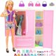 thumbnail image 4 of armoire + Accessoires Vtements Juego De 30 Piezas, Accesorios para Muñecas Barbie, Caja De Almacenamiento De Armario De Pvc, 4 of 4