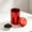 Red 1 PC, variant on DUOYOU Smell Proof Tea Canister Medium Portable Aluminum Tea Container Travel Storage Coffee Bean Matcha Tin For Outdoor Coffee 1 PC