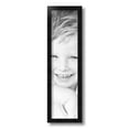 thumbnail image 2 of ArtToFrames 5" x 19" Satin Black Tall Picture Frame, 5x19 inch Black Wood Poster Frame (WOM-1852), 2 of 8