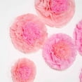 thumbnail image 4 of BalsaCircle 6 Pieces 7" 9" 11" Blush Pink Carnations Large Party Tissue Paper Wedding Flowers, 4 of 6