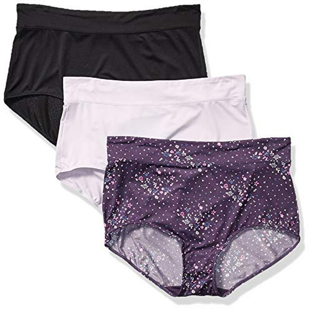 Warner's Warner's Women's No Pinching No Problems 3 Pack Micro Brief