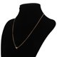 thumbnail image 3 of Collar de Clavícula de Cadena Corta Simple de 2 Piezas Colgante de de Amor Pequeño Colgante de Oro Fernando Collar con colgante de amor, 3 of 8