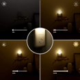 thumbnail image 3 of Luz nocturna LED enchufable de 3 uds, luz nocturna LED de brillo ajustable con sensor automático de anochecer a amanecer Namotu LRWJ317, 3 of 7