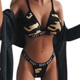 thumbnail image 2 of Intimates Women Lingerie Corset Mesh Underwire Racy Muslin Sleepwear Temptation Underwear L, 2 of 7