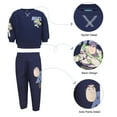thumbnail image 6 of Disney Clothes Baby Boys 2-Piece Pant Set – Toy Story Buzz Sweatshirt & Jogger Outfit Infant (0/3M–24M), 6 of 7