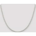 thumbnail image 5 of Sterling Silver 3mm Beads On Box Chain (18 X 3) Made In Italy qk32-18, 5 of 5