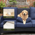 thumbnail image 4 of LayinSun 5 Pieces Outdoor Patio Furniture Set, Rattan Wicker Sectional Swivel Rocker Chairs Sets, 4 of 9