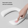 thumbnail image 4 of Asiento De Inodoro Para Aprender A Ir Al Baño con escalón, taburete, manijas de escalera, orinal para niños, asiento con cojín suave para niños y niñas, 4 of 8